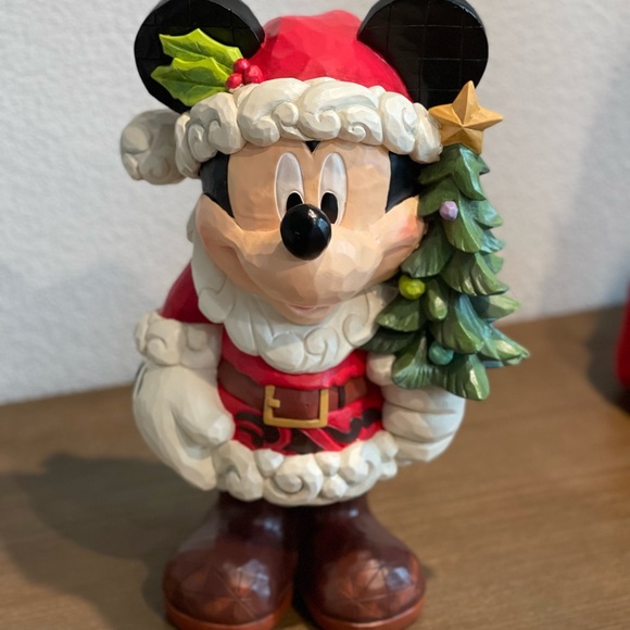 Jim Shore 2021 addition Mickey Santa NIB ~ Old St. Mick - Picture 1 of 13